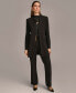 Donna Karan Women's Collarless Hardware Blazer