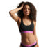 SUPERDRY Offset Logo Crop lette Bra