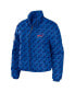 Women's Royal Buffalo Bills Puffer Full-Zip Jacket