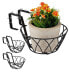 Blumentopfhalter Balkon 3er Set