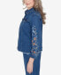 Scottsdale Women's Floral Embroidered Fringe Jacket