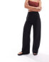 New Look wide leg trousers in black