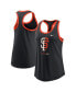 Women's Black San Francisco Giants Tech Tank Top