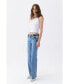 Women's Cut-Out Detailed High Waist Jeans