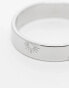 Lost Souls band ring with engraved sun in stainless steel