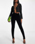 Commando velvet perfect control leggings in black