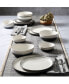 Elite Rhinebeck 16-Pc. Double Bowl Dinnerware Set