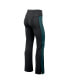 Women's Black Philadelphia Eagles Studio Fitted Flared Leggings