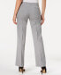 Petite Tab-Waist, Straight-Fit Modern Dress Pants