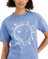 Juniors' Cotton Zodiac Graphic-Print T-Shirt