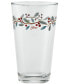 Nutcracker Holly Tapered Cooler Glasses, Set of 4