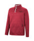 Men's Cardinal Arkansas Razorbacks Rebound Quarter-Snap Jacket