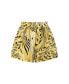 Women's High Waist Printed Shorts