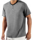 Men's Short Sleeve Henley T-Shirt