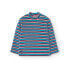 BOBOLI Velvet Striped long sleeve T-shirt