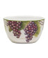 Meadow Brook Vineyard Set of 4 Ice Cream Bowl