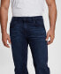 Men's Dark Wash Regular Straight Jeans