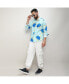 Men's Light Blue Hydrangea Foliage Shirt