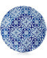 Talavera Azul Collection Melamine 5.5" Appetizer Plate, Set of 4