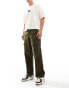 Jack & Jones loose fit multi pocket cargo trouser in khaki