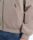 Microfiber Bomber Jacket