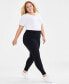 Plus Size High-Rise Leggings, Created for Macy's