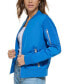 Women's Lightweight Zip-Detail Bomber Jacket