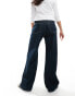 Weekday Duchess low waist extreme baggy jeans in blue rinse