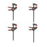 Bessey Einhandzwinge-Set: 2x EZM15-6 und 2x EZL30-8