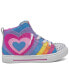 Toddler Girls Twinkle Toes: Twinkle Hearts - Heart Pop Light Up Casual Sneakers from Finish Line