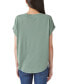 Women's Short Sleeve Sandwash Dolman Tee