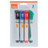 NOBO Glass Whiteboard Marker 4 Units