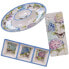 Hydrangea Garden Melamine 3-Pc. Hostess Set