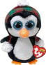 Meteor Maskotka Beanie Boos Pingwin świąteczny Cheer 15 cm