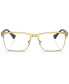 Men's Rectangle Eyeglasses, VE128556-O