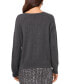 Women's Cable-Knit Shine Crewneck Sweater