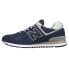 New Balance 574 Lace Up Mens Blue Sneakers Casual Shoes ML574EVN