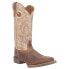 Laredo Peete Square Toe Cowboy Mens Beige, Brown Casual Boots 7991