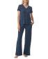 Women's 2-Pc. Short-Sleeve Pajamas Set