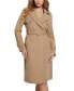 Women's Jade Double-Breasted Belted Trench Coat