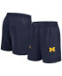 Men's Navy Michigan Wolverines Primetime Victory Performance Shorts