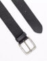 Only & Sons leather belt in black