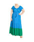 Plus Size Colour Pop Dress