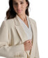 Women's Tie-Waist Peak Lapel Blazer