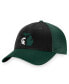 Men's Green, Black Michigan State Spartans Origins Trucker Adjustable Hat