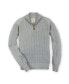 Men's Long Sleeve Raglan Half Zip Sweater