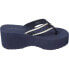 TOMMY HILFIGER Im Platform flip flops