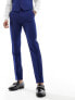 ASOS DESIGN slim suit trouser in dark blue