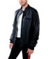 Big & Tall Faux Leather Iconic Racer Jacket