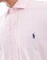 Polo Ralph Lauren icon logo estate collar jersey shirt in pink